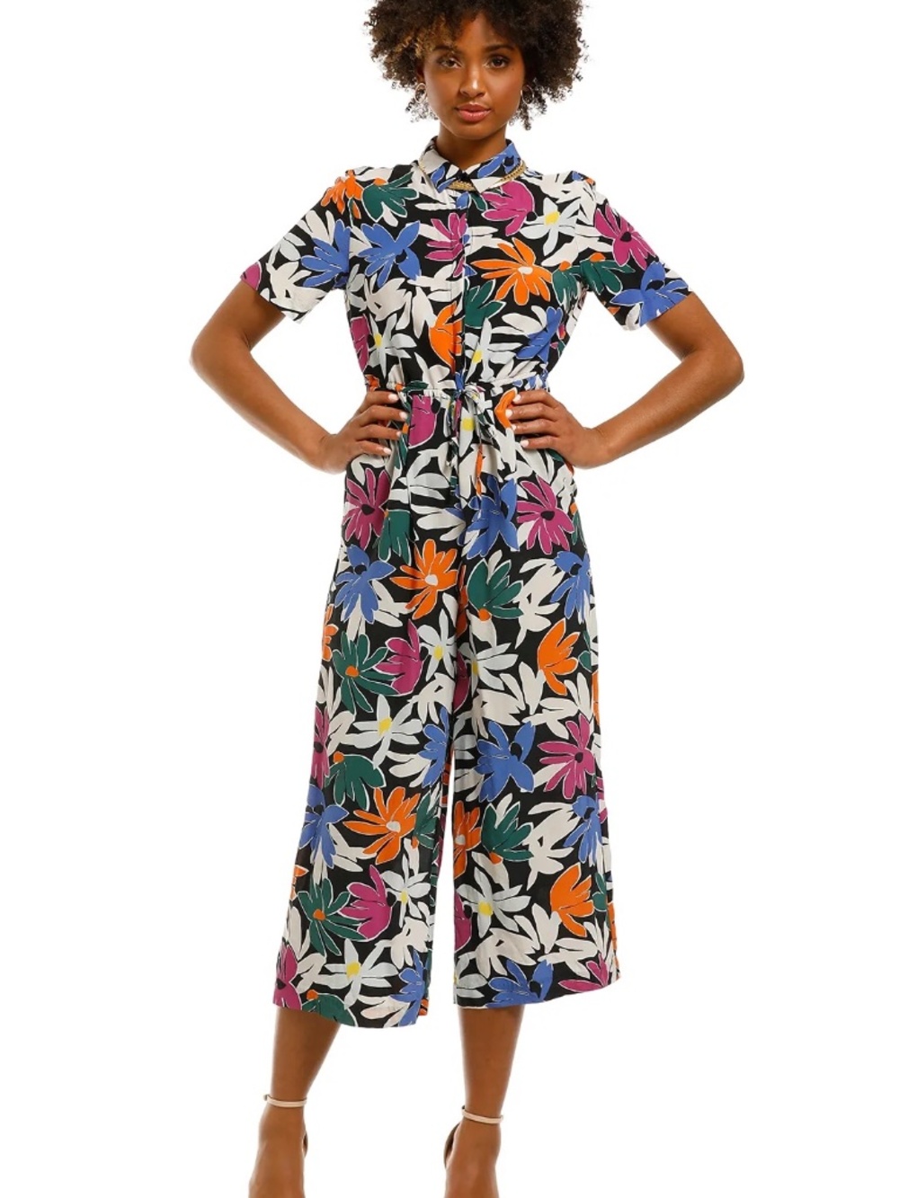 Gorman Mesozoic Garden Pantsuit Floral Size 10 AU US M/6